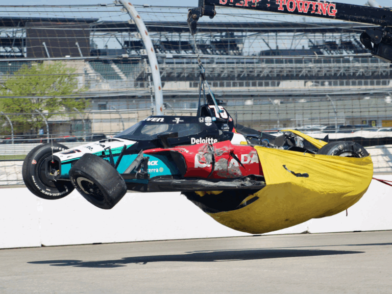 TAKUMA SATO, EX PILOTO DE F1, SUFRIÓ ACCIDENTE EN INDYCAR