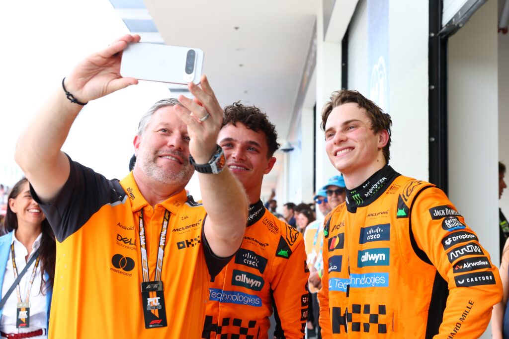 1-2 para McLaren en Miami/Imagen: X (@F1)