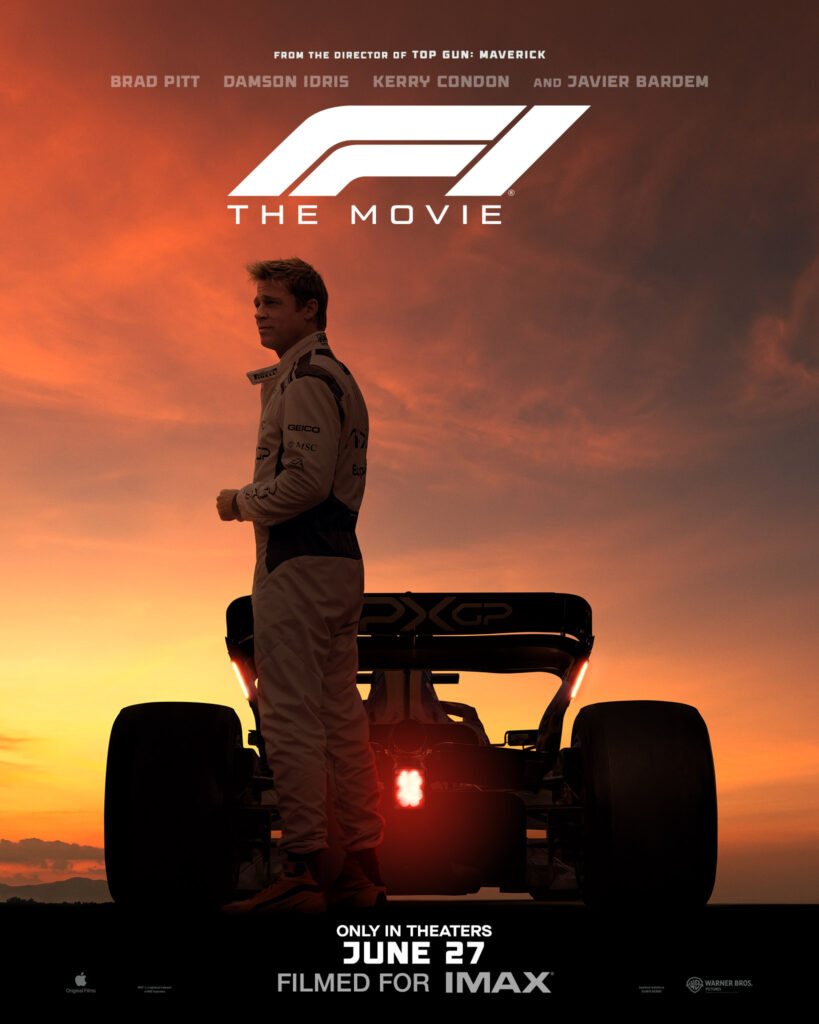 F1, una gran opción para ver en cines/Imagen: X (@F1Movie)