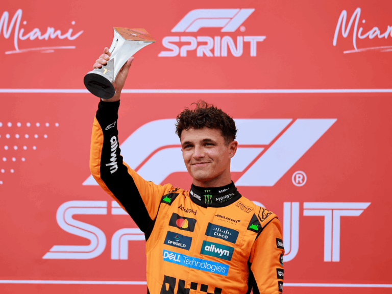 LANDO NORRIS REINA EN MIAMI