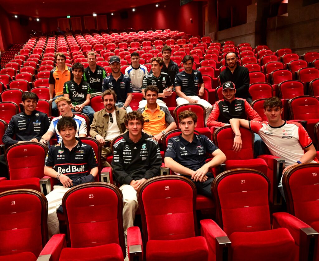 Los pilotos de F1 disfrutaron la película "F1 The Movie"/Imagen: X (@F1)