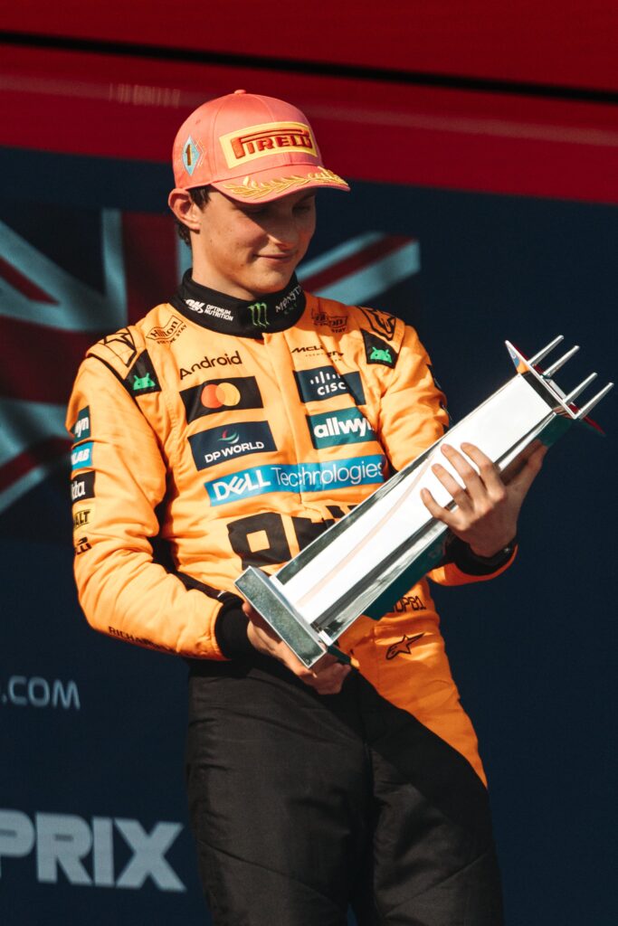 Oscar Piastri: líder de la competencia/Imagen: X (@F1)