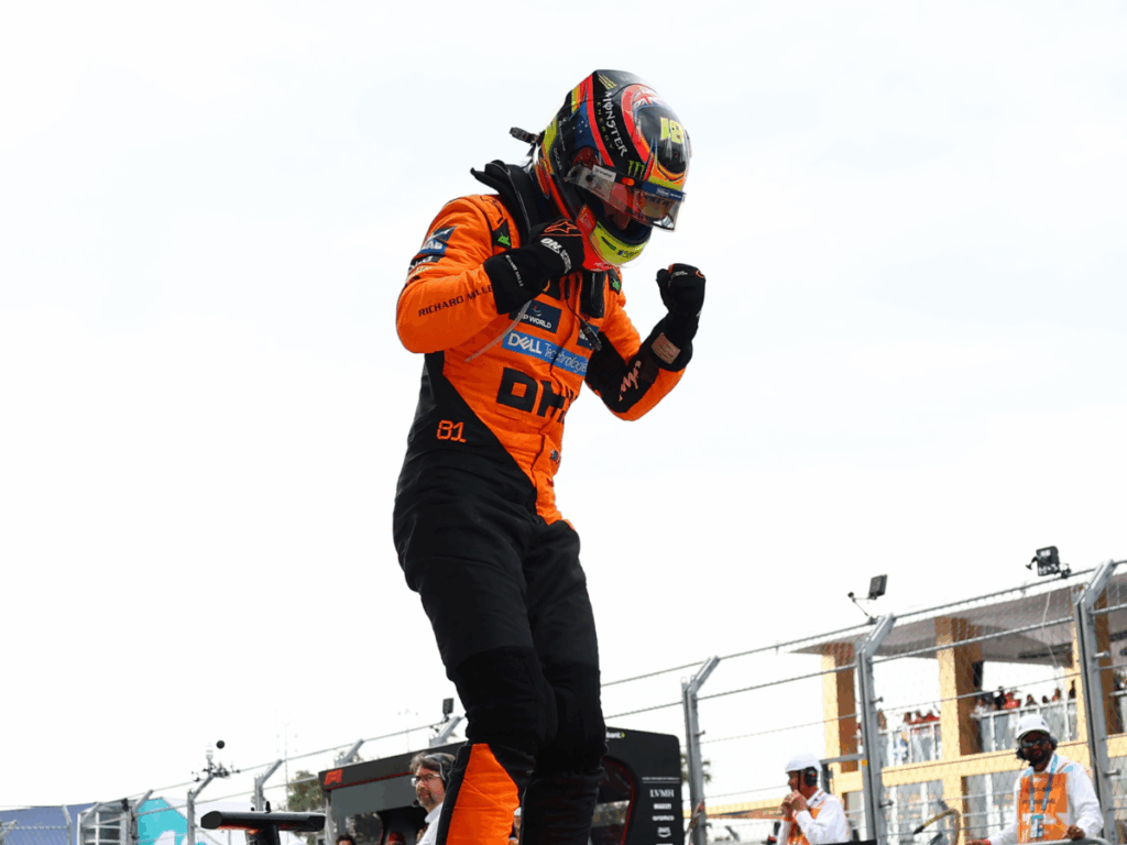 PIASTRI VENCIÓ EN MIAMI Y SE CONSOLIDA COMO LÍDER