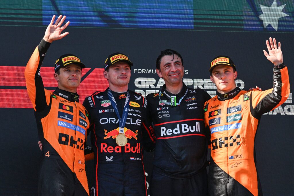 Verstappen, Norris y Piastri en busca del campeonato/Imagen: X (@F1)