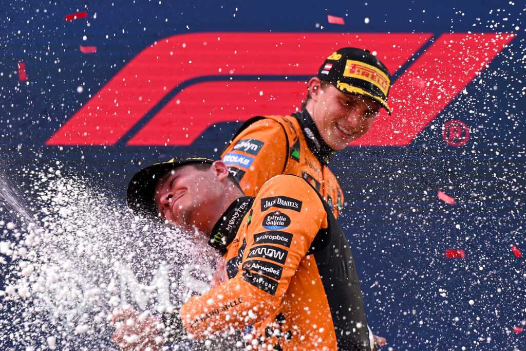1-2 para McLaren en Austria/Imagen: X (@F1)