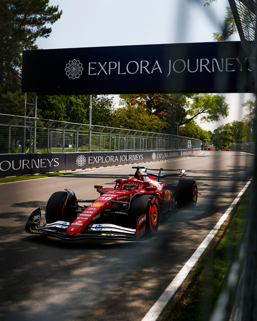 Casi 70 años de carreras en Canadá/Imagen: X (@ScuderiaFerrari)