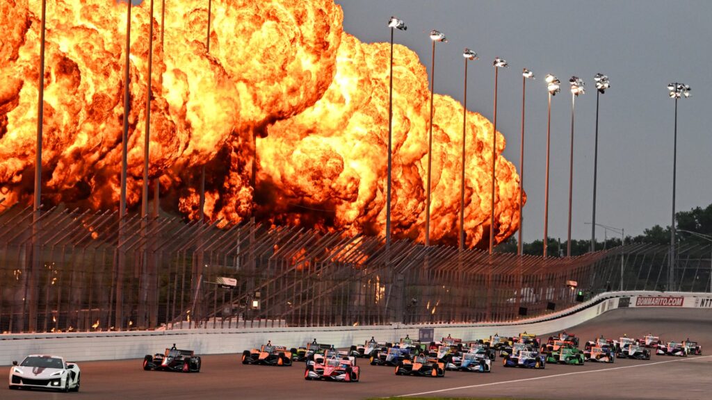 Una carrera emocionante en St. Louis/Imagen: X (@IndyCar)