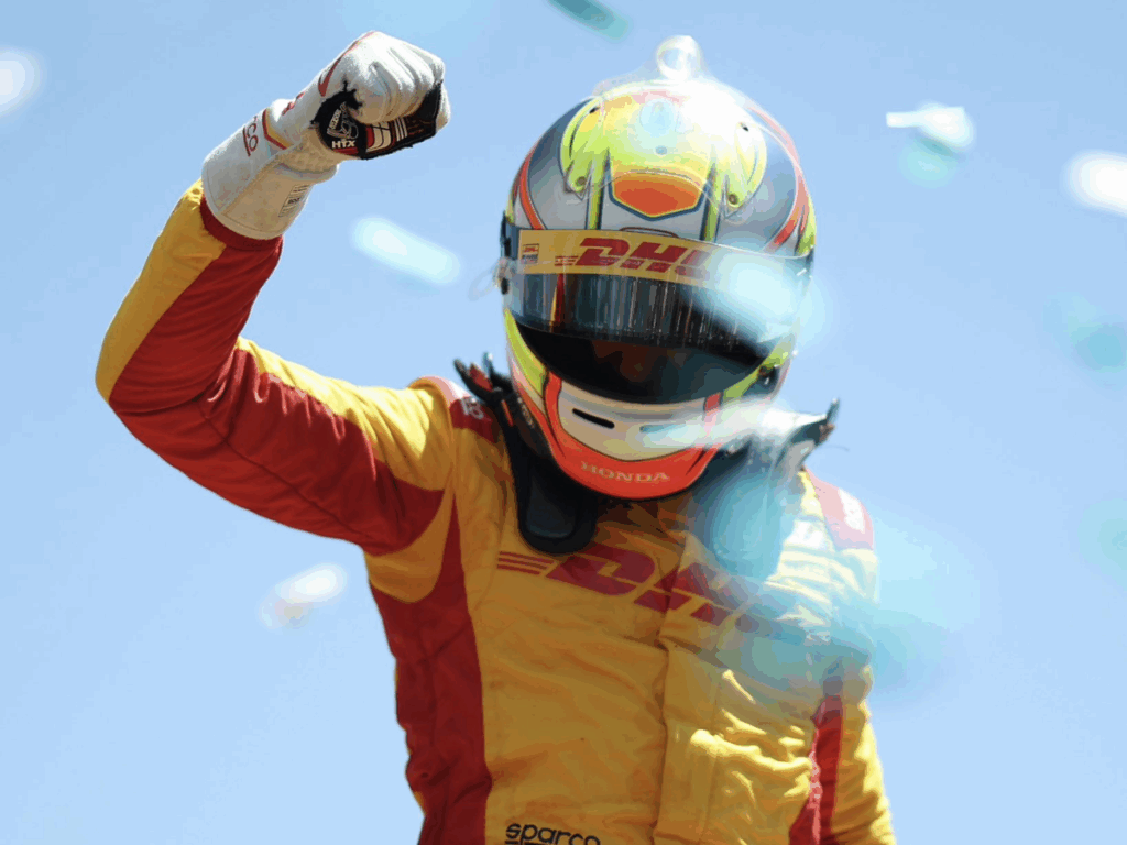 ÁLEX PALOU VENCIÓ EN LAGUNA SECA Y ARAÑA EL CAMPEONATO