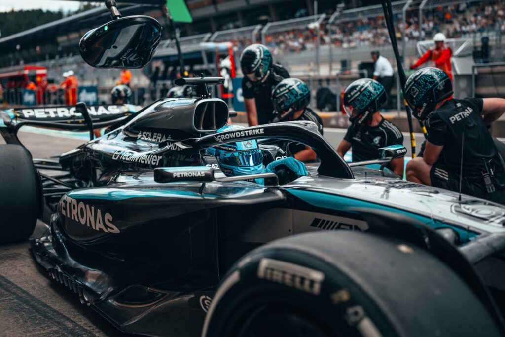 Mercedes podría ser la nueva escudería de Verstappen/Imagen: X (@MercedesAMGF1)