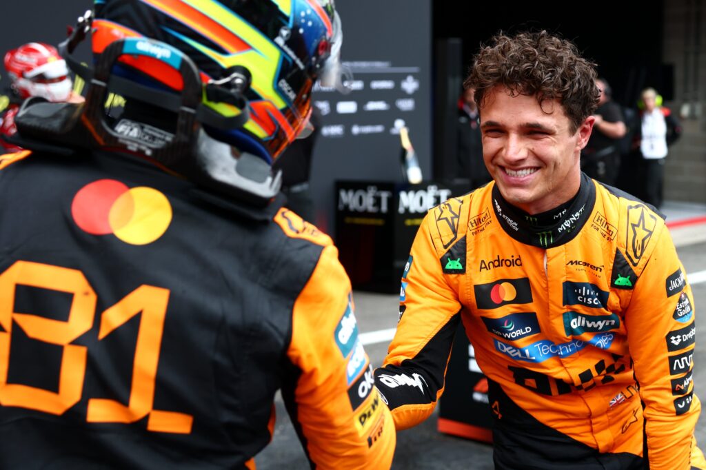 Piastri superó a Norris/Imagen: X (@F1=