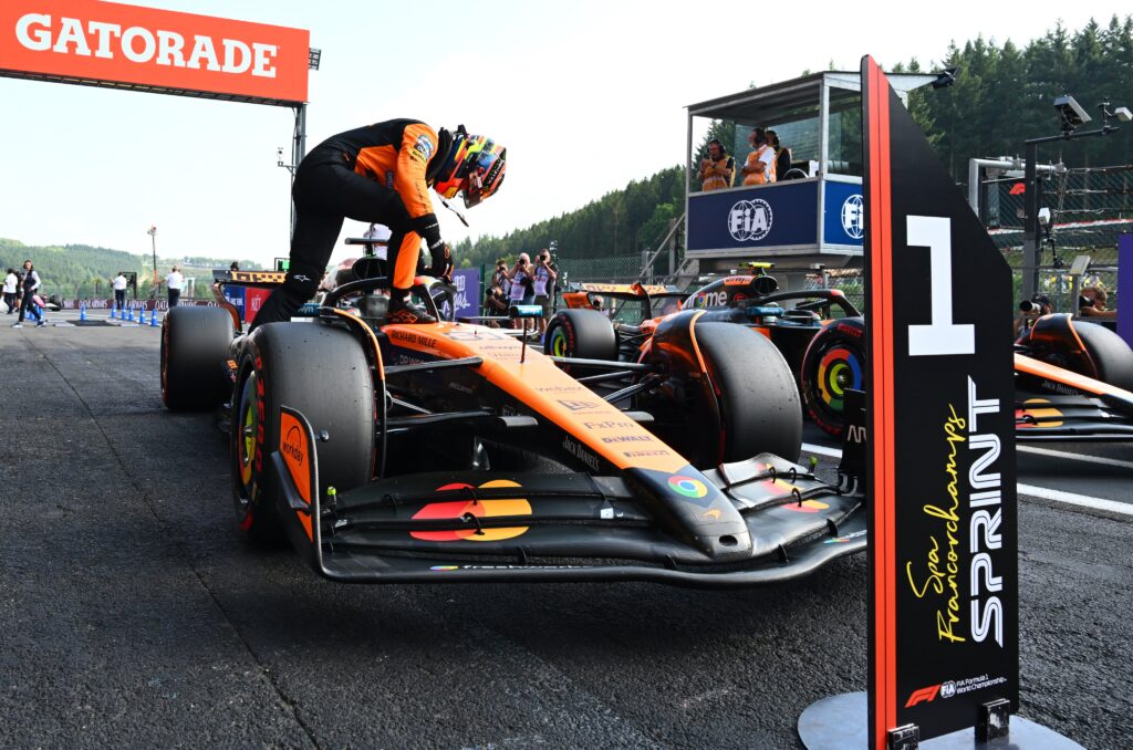 Pole para Piastri en el Sprint de Bélgica/Imagen: X (@F1)