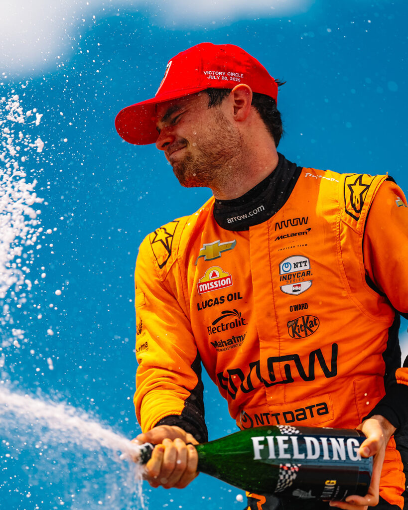 Segunda victoria para O'Ward en la temporada/Imagen: X (@IndyCar)