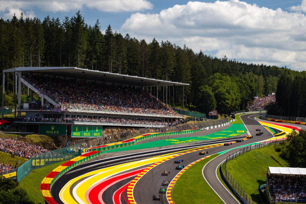 Spa, una de las pistas favoritas de los fanáticos/Imagen: X (@F1)