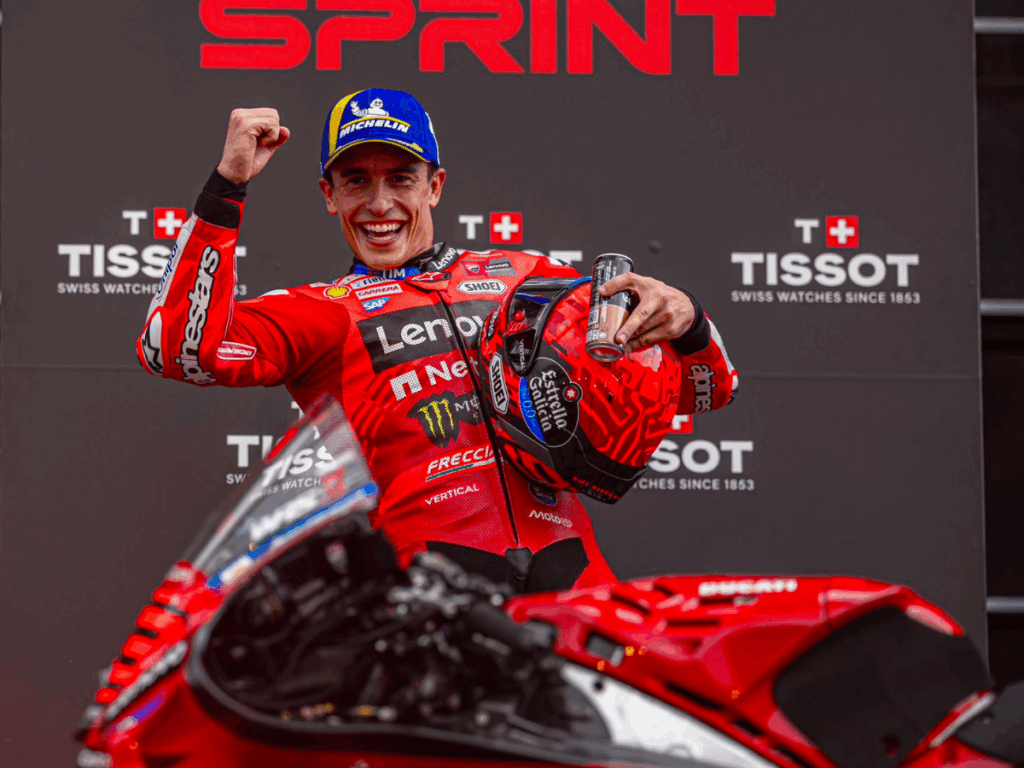 MARC MÁRQUEZ CONSIGUIÓ EL TRIUNFO EN EL SPRINT DE AUSTRIA
