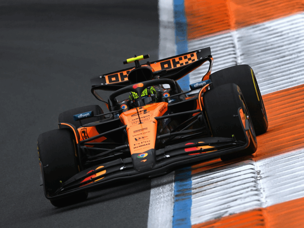NORRIS SE ENCAMINA A UNA VICTORIA EN PAÍSES BAJOS