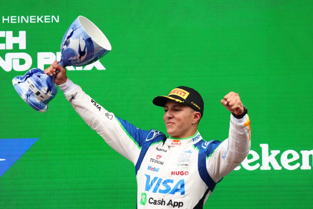 Primer podio para Isack Hadjar/Imagen: X (@F1)