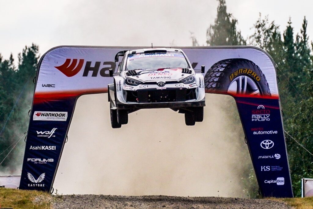 Toyota culminó un gran fin de semana/Imagen: X (@OfficialWRC)