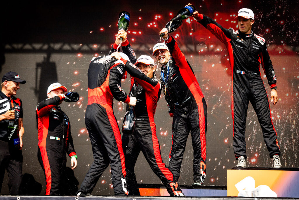 Toyota quedó en los cinco primeros lugares/Imagen: X (@OfficialWRC)