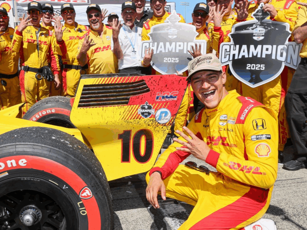 ¡ÁLEX PALOU, TETRACAMPEÓN DE LA INDYCAR!