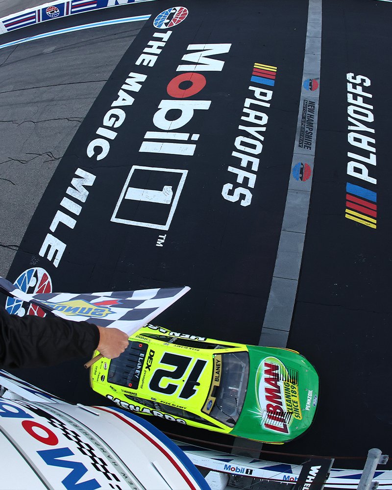 Blaney calificó a la siguiente ronda/Imagen: X (@NASCAR)