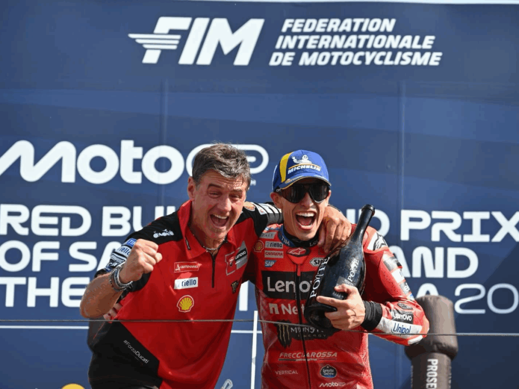 MARC MÁRQUEZ REGRESÓ AL TRIUNFO EN SAN MARINO