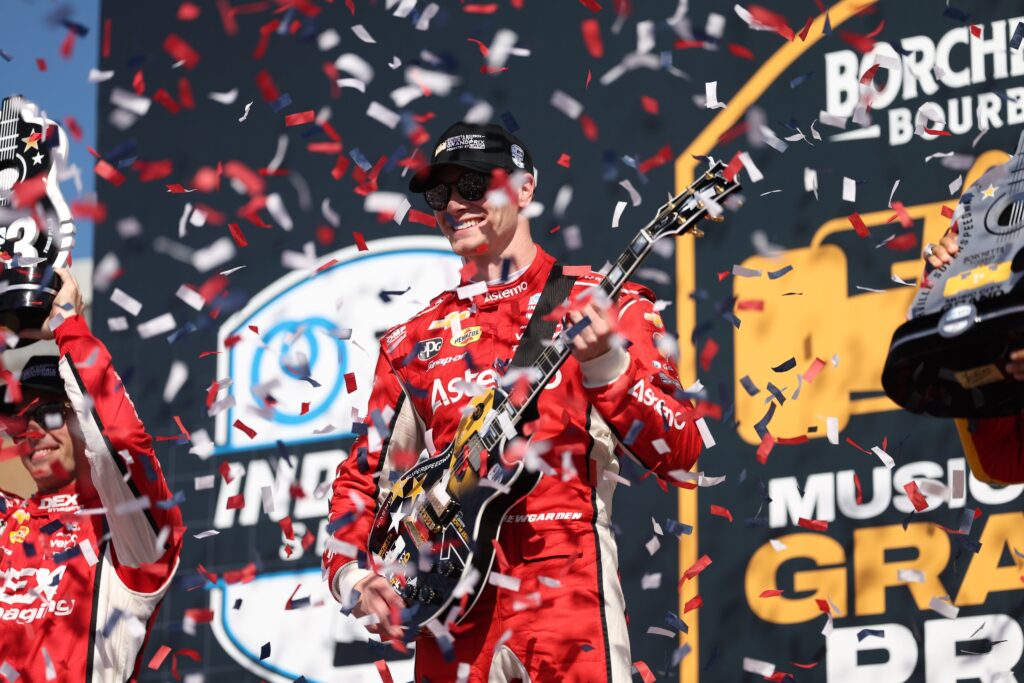 Newgarden ganó en Nashville/Imagen: X (@IndyCar)