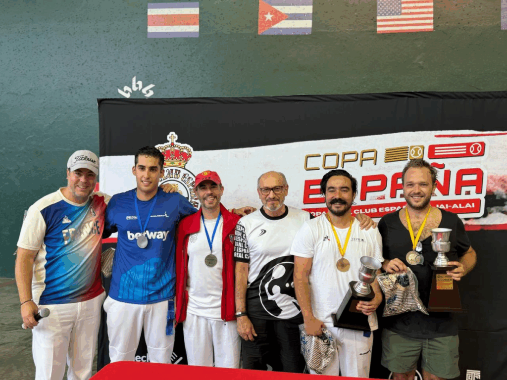 PRIMERA COPA REAL CLUB ESPAÑA DE JAI ALAI DEPORTE, TRADICIÓN Y AMBIENTE FAMILIAR