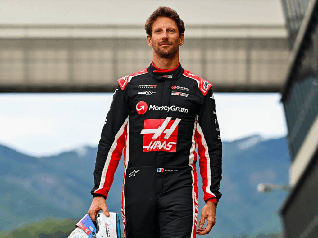 TRAS 5 AÑOS DESDE SU ACCIDENTE, ROMAIN GROSJEAN REGRESÓ A LA F1
