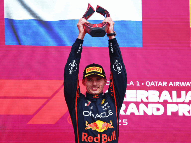 VERSTAPPEN SIGUE EN EL CAMPEONATO CON VICTORIA EN AZERBAIYÁN