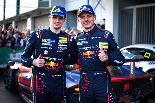Verstappen y Lulham ganaron en Nürburgring/Imagen: X (@VerstappenCOM)