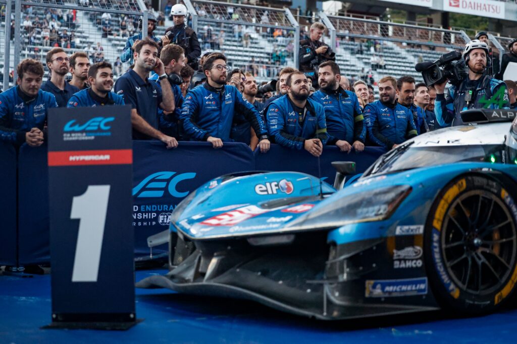 Alpine consiguió su primer triunfo en el WEC/Imagen: X (@FIAWEC)