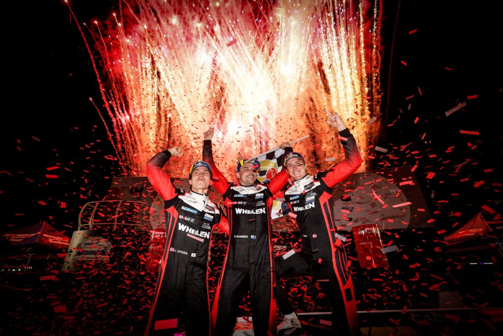 Cadillac ganó la última carrera de IMSA GTP esta temporada/Imagen: X (@IMSA)