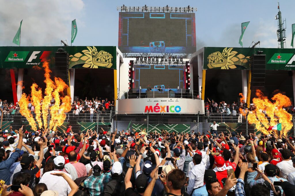 El GP de México es una fiesta/Imagen: X (@F1)