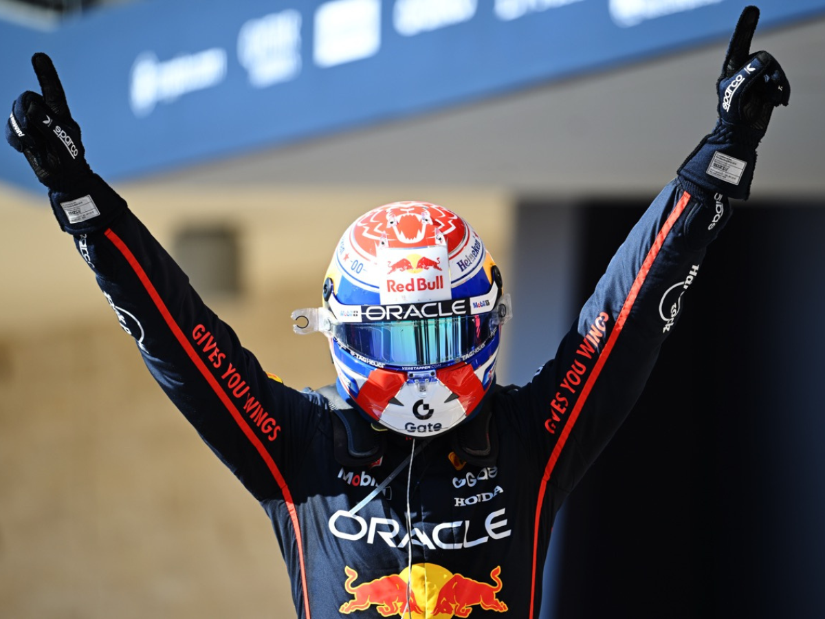 IMPARABLE VERSTAPPEN GANÓ EL GP DE ESTADOS UNIDOS