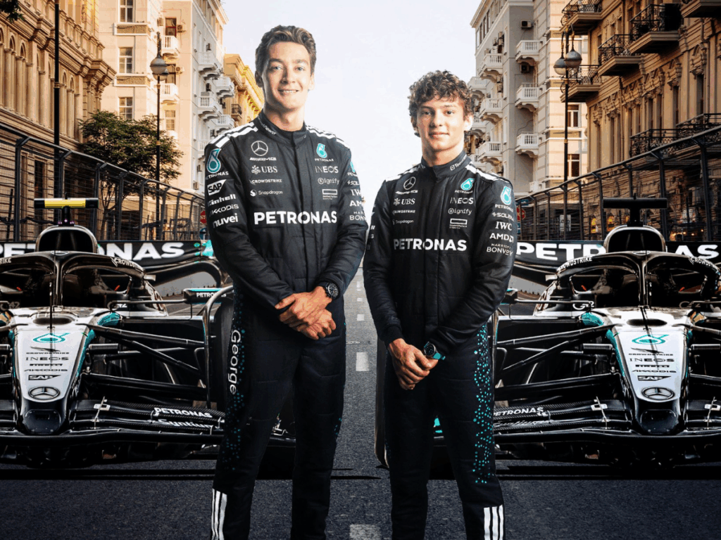 MERCEDES YA CONFIRMÓ RUSSELL Y ANTONELLI PARA 2026