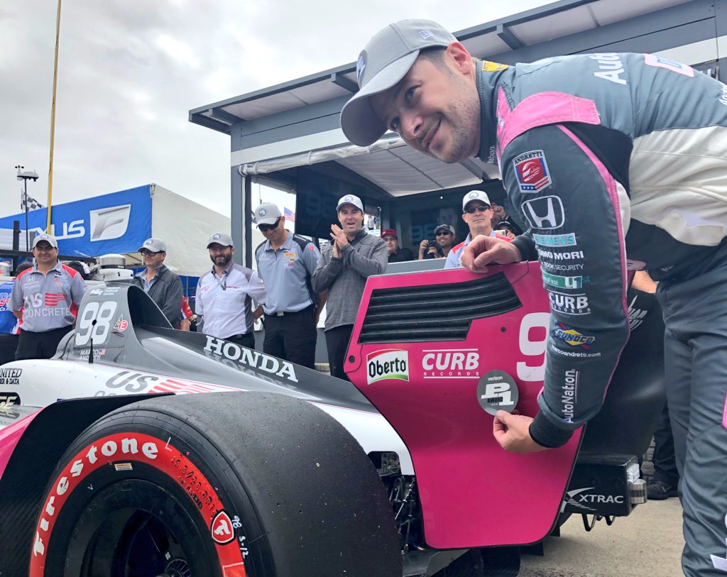 Marco se va con dos triunfos en IndyCar/Imagen: X (@AndrettiIndy)
