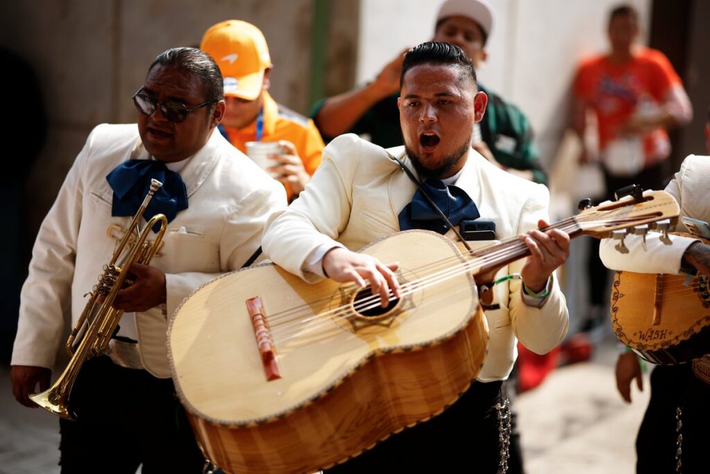 México ofrece un espectáculo cultural en el GP de México/Imagen: X (@F1)