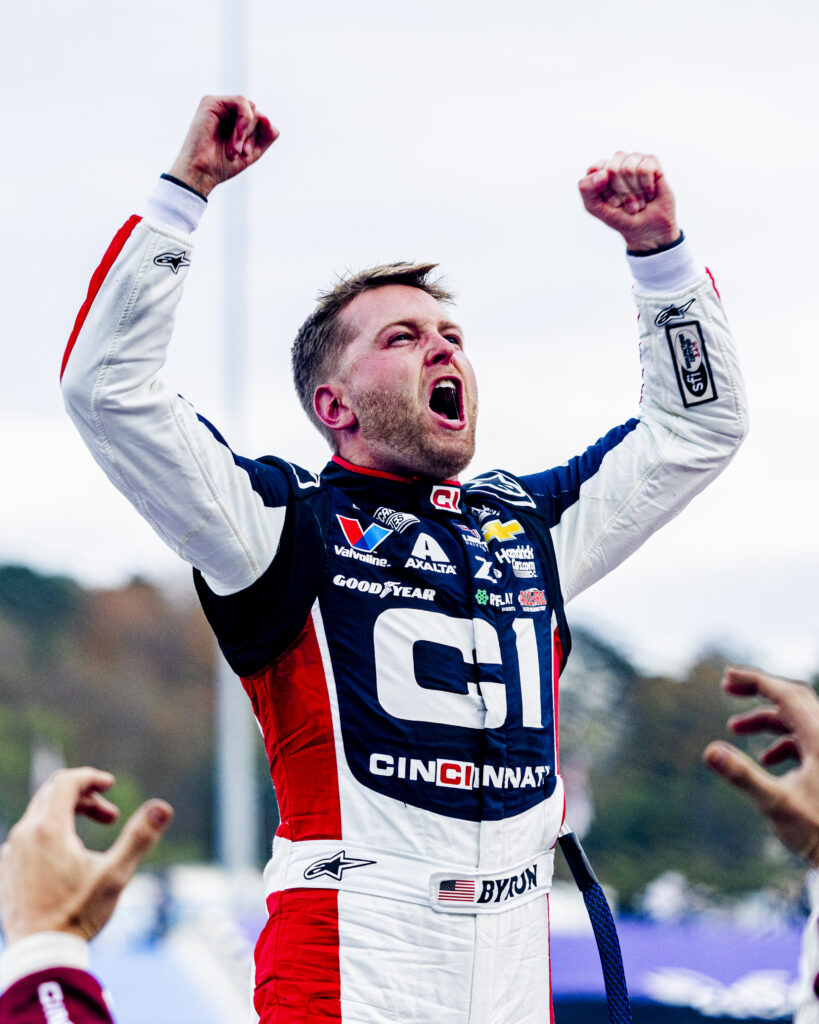 Victoria y pase a la final para Byron en la Xfinity 500/Imagen: X (@NASCAR)
