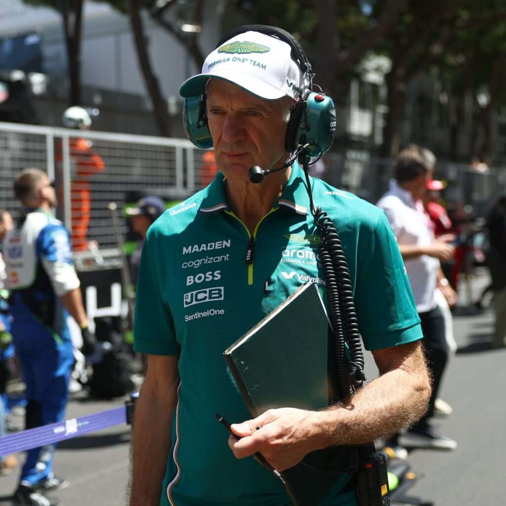 Adrian Newey será el nuevo director de equipo de Aston Martin/Imagen: X (@F1)