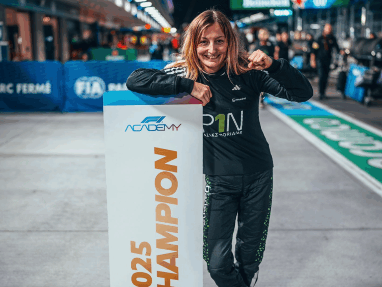 DORIANE PIN CAMPEONA DE F1 ACADEMY