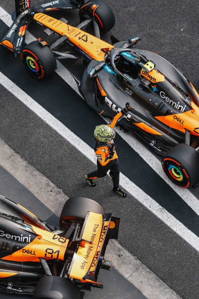 Lando Norris busca más ventaja sobre Piastri/Imagen: X (@McLarenF1)