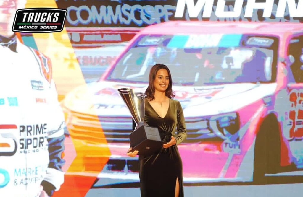 Mohnhaupt, primera piloto mujer en ser Novata del Año/Imagen: IG (@trucksmexicoseries)