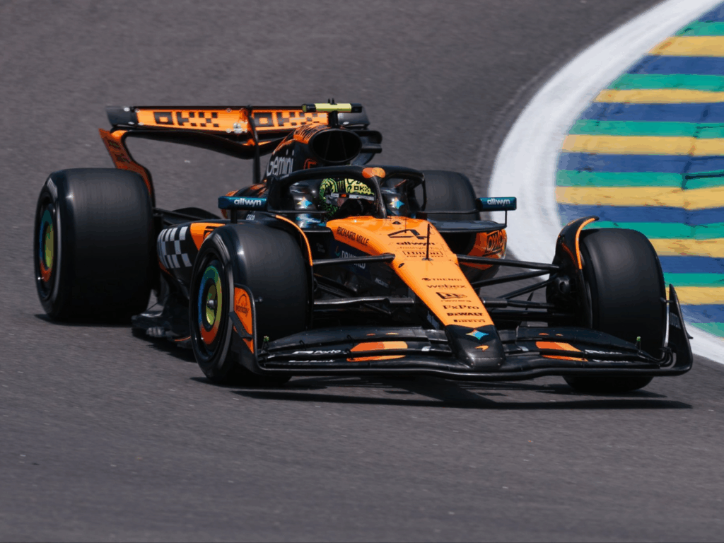 NORRIS DA EL PRIMER GOLPE, SE LLEVÓ LA SESIÓN DE PRÁCTICA EN BRASIL