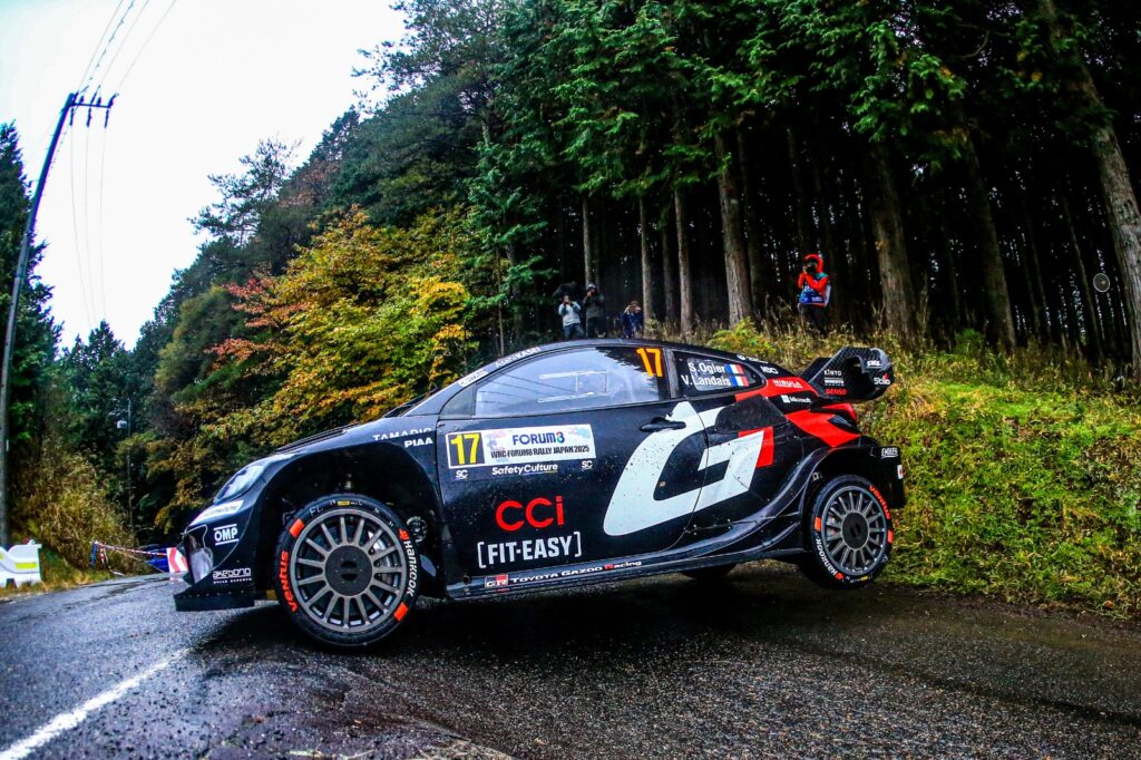 Ogier venció en Japón/Imagen: X (@OfficialWRC)