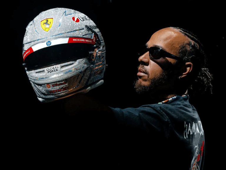 PILOTOS PRESENTARÓN CASCOS ESPECIALES PARA EL GP DE LAS VEGAS