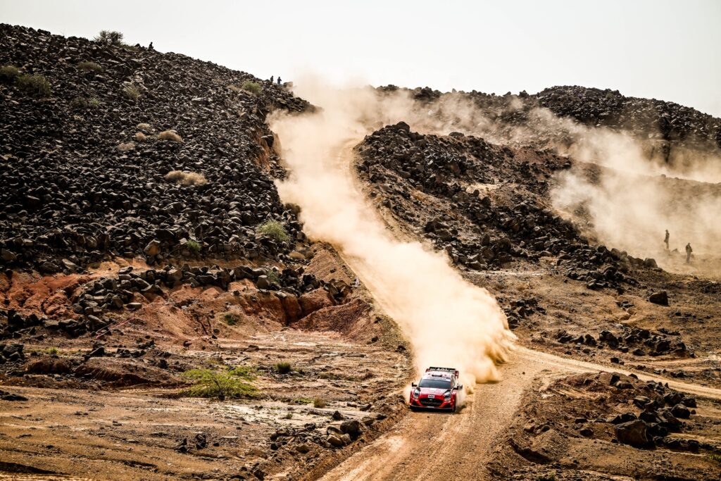 Sesks lideró las priemras pruebas en Arabia Saudita/Imagen: X (@OfficialWRC)