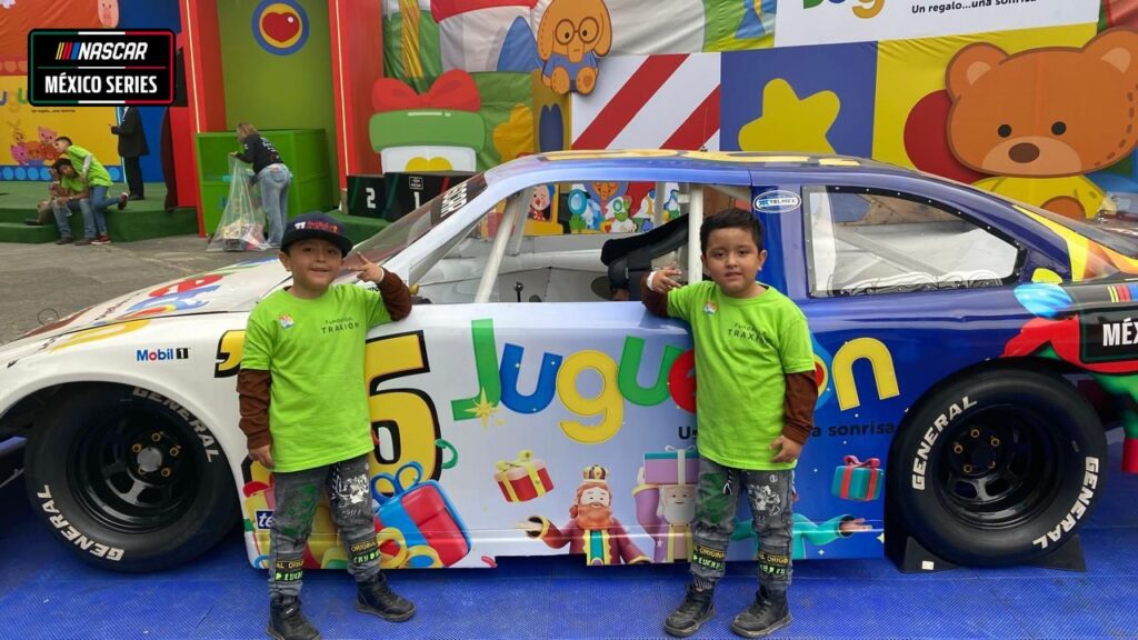 NASCAR MÉXICO Y JUGUETÓN IMPULSAN UNA CARRERA SOLIDARIA PARA LA NIÑEZ