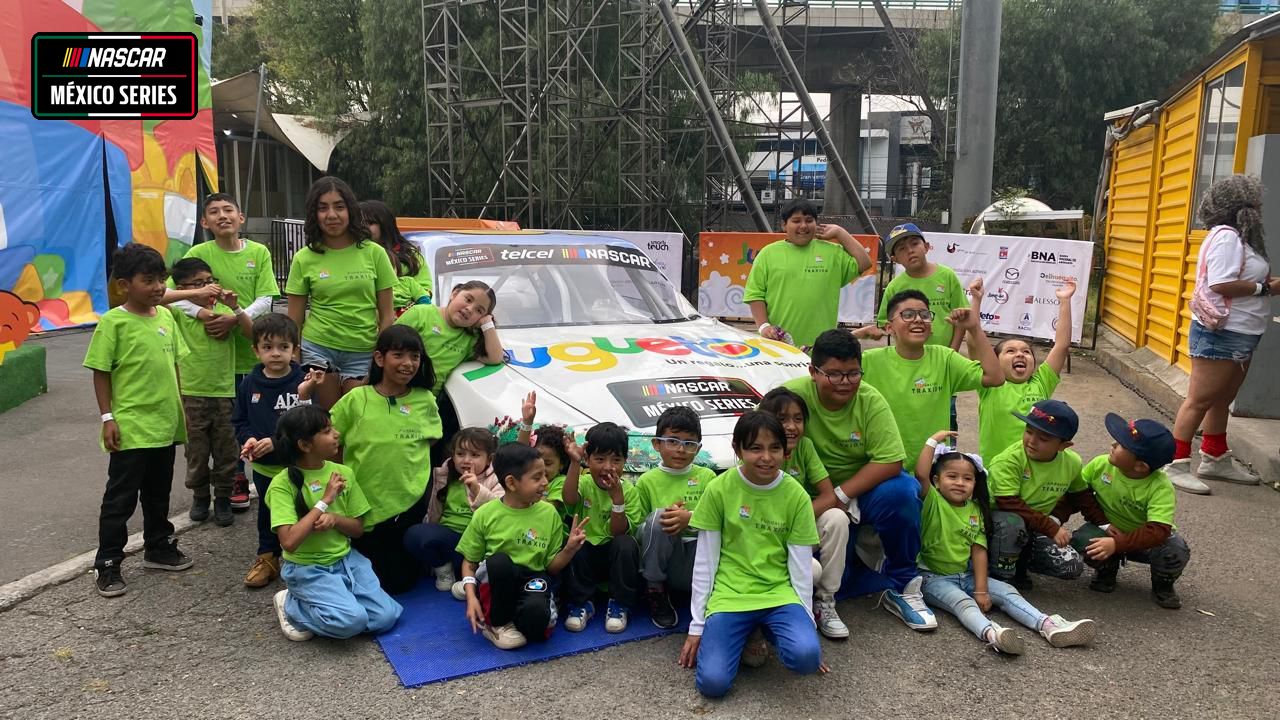 NASCAR MÉXICO Y JUGUETÓN IMPULSAN UNA CARRERA SOLIDARIA PARA LA NIÑEZ