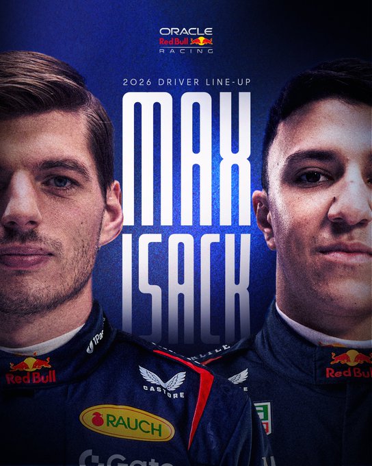 HADJAR LLEGA A RED BULL PARA 2026 🏎️🔥