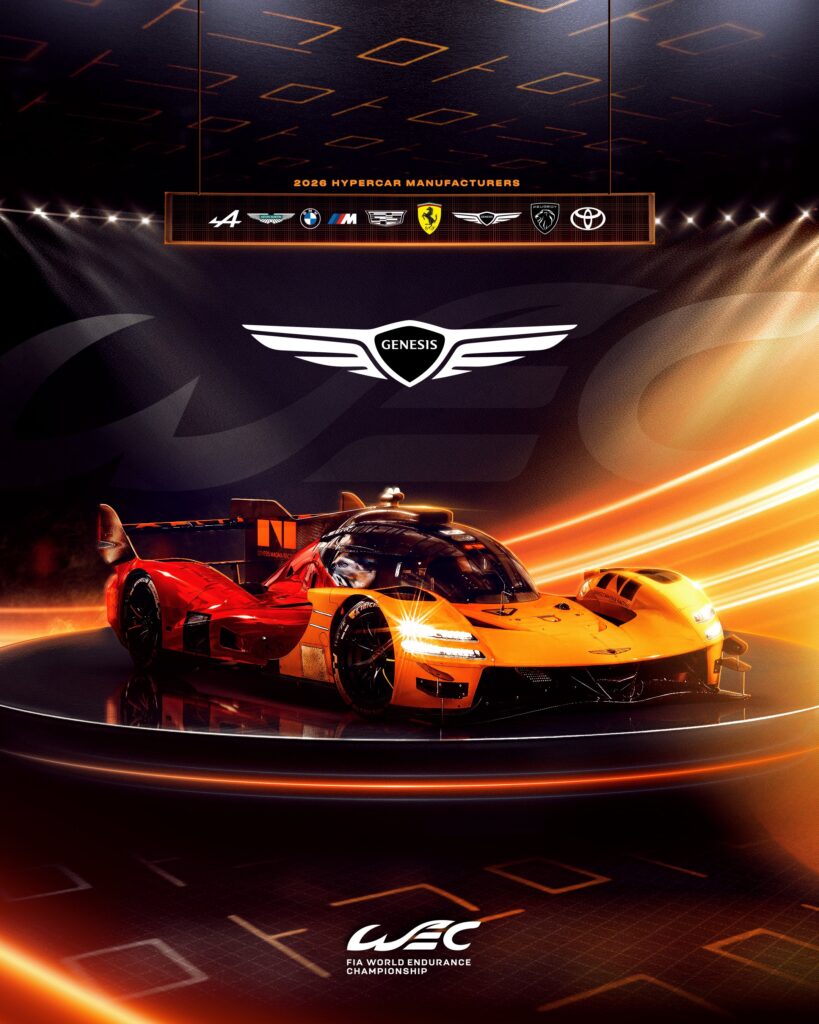 Genesis debutará en Hypercar/Imagen: X (@FIAWEC)